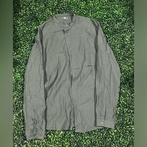 COS Gray Casual Button Down Shirt